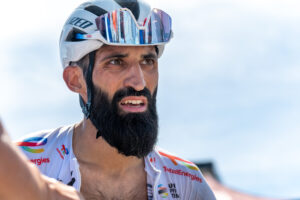 Geoffrey Soupe de l'équipe Total Energies lors du Mont Ventoux Challenge 2022 à Vaison la Romaine