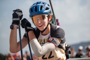 Louise ROGUET au Biathlon Summer Tour 2023 à la Féclaz.