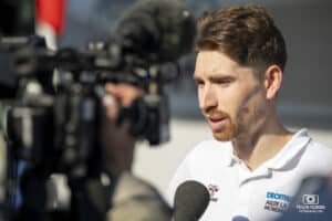 Aurelien PARET-PEINTRE de l'équipe Décathlon AG2R la Mondiale Team lors du Grand Prix de la Marseillaise 2024