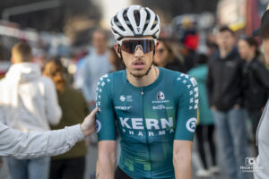 Pau Miquel Delga de l'équipe Kern Pharma lors du Grand Prix de la Marseillaise 2024