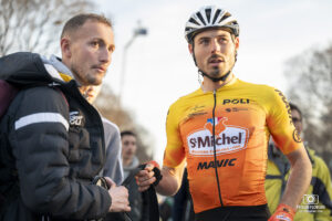 Romain CARDIS de l'équipe St-Michel-Mavic-Auber 93 lors du Grand Prix de la Marseillaise 2024