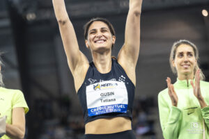 L'athlète Grec Tatiana Gusin lors du Meeting de Miramas 2024