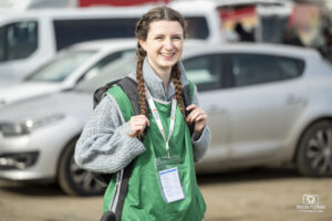 Le Youtubeuse Noëmie ROCHARD lors du Grand Prix des Plages Vendéenne 2024 à Beauvoir-sur-Mer en Vendée