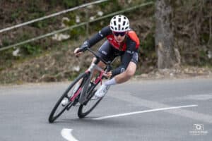 Séance photo pour le nouveau vélo Cannondale de la DN féminine du Chambéry Cyclisme Compétition.