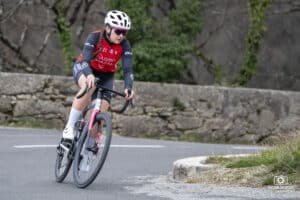 Séance photo pour le nouveau vélo Cannondale de la DN féminine du Chambéry Cyclisme Compétition.