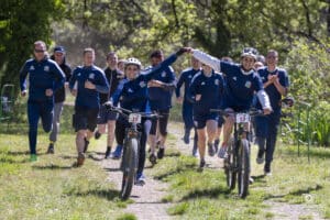 Championnat Départemental de VTT 2024 du SDIS 13 au Château Montaurone à Saint-Cannat