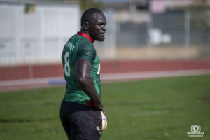 L'équipe de Rugby à 7 du Kenya, en préparation à Miramas pour les Jeux Olympiques de Paris 2024