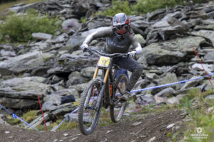 GUILLAMON FABREGAT Juan lors de la Coupe de France DH aux Ménuires en 2024