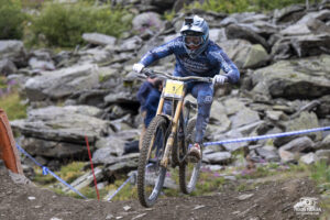 PIERRON Baptiste du Team DORVAL AM COMMENCAL lors de la Coupe de France DH aux Ménuires en 2024