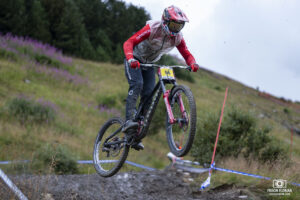 PIERCY Jack lors de la Coupe de France XCO aux Ménuires en 2024