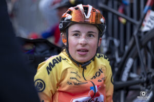 La française Marion BUNEL, lors de la dernière étape du Tour de France Femmes 2024 à l'Alpes d'Huez.