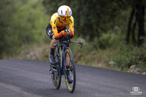 Coureuse de l'équipe St Michel - Mavic - Auber93 WE lors du TCFIA 2024