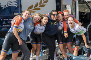 L'équipe Cynisca Cycling lors du TCFIA 2024