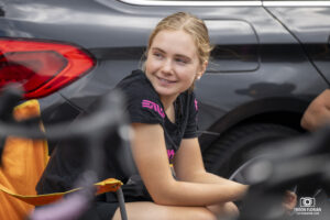 La canadienne VAN DAM Sarah lors du TCFIA 2024