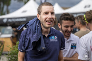 Mael Guegan lors du Roc d'Azur CIC 2024