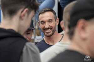 Aurelien Fontenoy lors du Roc d'Azur CIC 2024