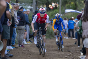 Axel Zingle lors du Roc d'Azur CIC 2024