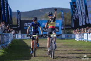 EMELINE DETILLEUX lors du Roc d'Azur CIC 2024