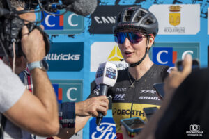 EMELINE DETILLEUX lors du Roc d'Azur CIC 2024