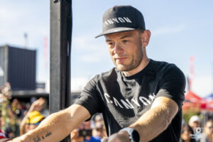 Steve Chainel lors du Roc d'Azur CIC 2024