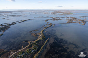 Photographie aérienne avec Laurent Marongin d'ULM Nîmes