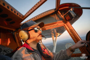Photographie aérienne avec Laurent Marongin d'ULM Nîmes
