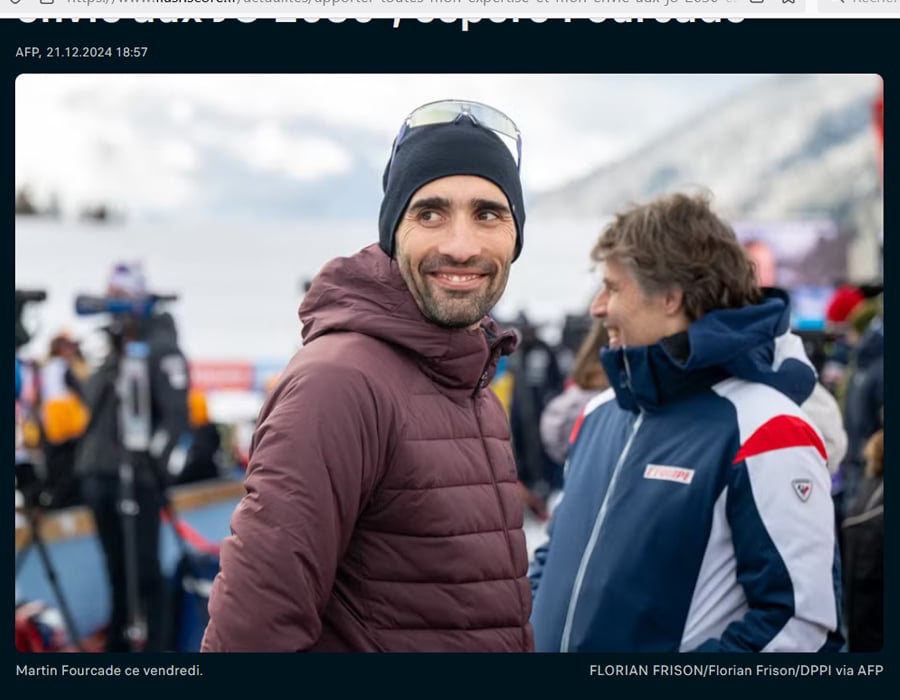 Article du média français Flashscore sur Martin Fourcade