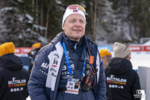 Staff Norvège à la Coupe du Monde de Biathlon au Grand Bornand en 2024
