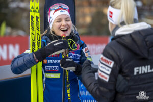 LEHTONEN Venla à la Coupe du Monde de Biathlon au Grand Bornand en 2024