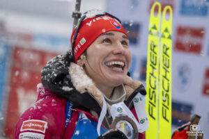 BATOVSKA FIALKOVA Paulina à la Coupe du Monde de Biathlon au Grand Bornand en 2024