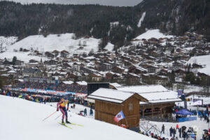 Johannes Thingnes Bo à la Coupe du Monde de Biathlon au Grand Bornand en 2024