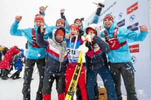 Equipe de la République Tchèque à la Coupe du Monde de Biathlon au Grand Bornand en 2024