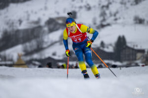 MANDZYN Vitalii à la Coupe du Monde de Biathlon au Grand Bornand en 2024