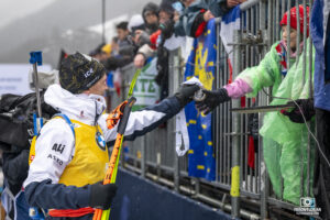 Johannes Thingnes Bo à la Coupe du Monde de Biathlon au Grand Bornand en 2024