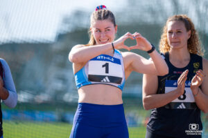Roseva BIDOIS lors des Championnats de France de Lancers 2025 à Salon de Provence