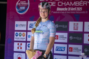 Line Burquier lors du Grand Prix de Chambéry 2025