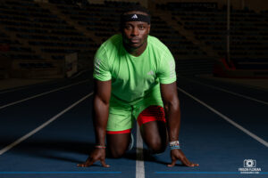 Ferdinand OMANYALA lors d'un entraînement au Stadium de Miramas en Août 2025 - Photographie de vos licenciés