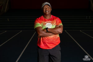 Geoffrey KIMANI lors d'un entraînement au Stadium de Miramas en Août 2025 - Photographie de vos licenciés