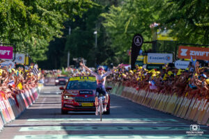 SQUIBAN Maeva lors du Tour de France Femmes 2025