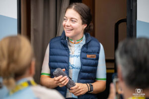 Fiona MANGAN lors du Tour de France Femmes 2025