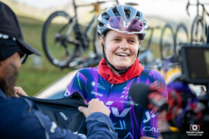 Jeanne Korevaar lors du Tour de France Femmes 2025