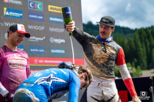 KOLB Andreas à la Coupe du Monde de VTT aux Gets - DH - 2025