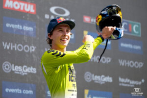 GOLDSTONE Jackson à la Coupe du Monde de VTT aux Gets - DH - 2025