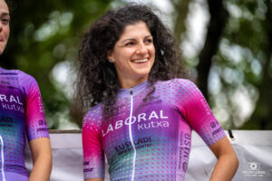 SILVESTRI Debora lors du Tour Cycliste Féminin International de l'Ardèche (TCFIA 2025)
