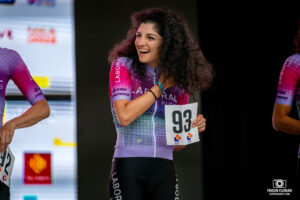 SILVESTRI Debora lors du Tour Cycliste Féminin International de l'Ardèche (TCFIA 2025)