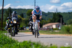 Yuldoz Hashimi lors du Tour Cycliste Féminin International de l'Ardèche (TCFIA 2025)