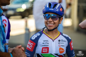 LONDONO Juliana lors du Tour Cycliste Féminin International de l'Ardèche (TCFIA 2025)