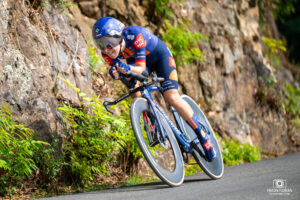 CIABOCCO Eleonora lors du Tour Cycliste Féminin International de l'Ardèche (TCFIA 2025)