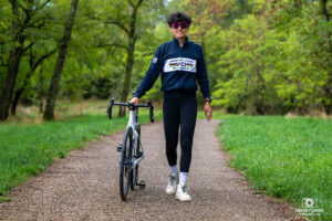 Yuldoz Hashimi lors du Tour Cycliste Féminin International de l'Ardèche (TCFIA 2025)
