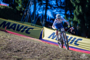 JORDE Lisa Kristine à la Coupe du Monde de VTT aux Gets - XC - 2025